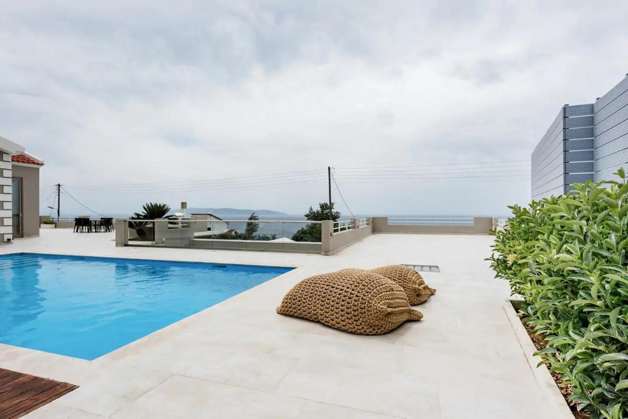 Etherealvilla-Family Villa With Pool Lourdata (Kefalonia) Exterior foto